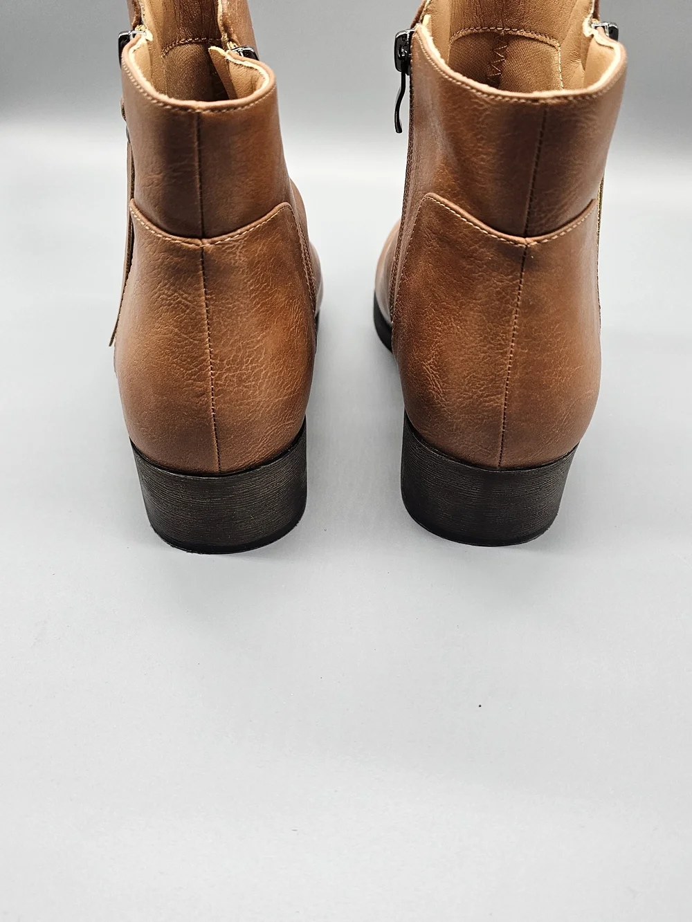 Dr. Scholl's Men's Tan Chukka Zip Boots